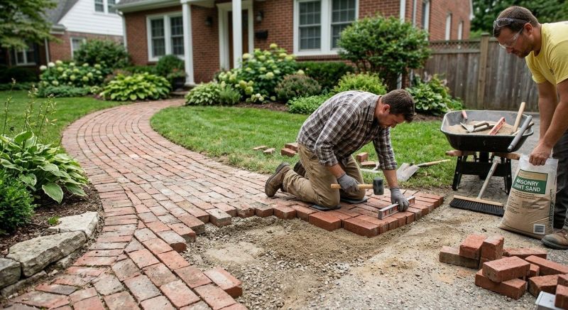 Brick Flatwork Repair in Canoga Park, CA