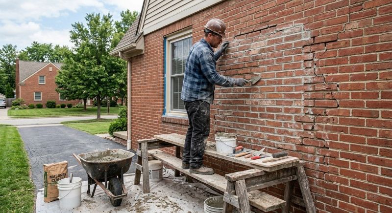 Brick Flatwork Repair in Paramount, CA