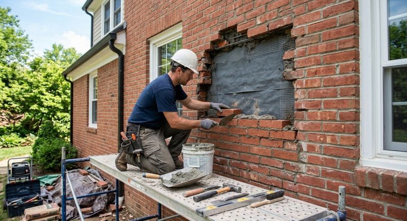 Brick Masonry Repair in Canoga Park, CA