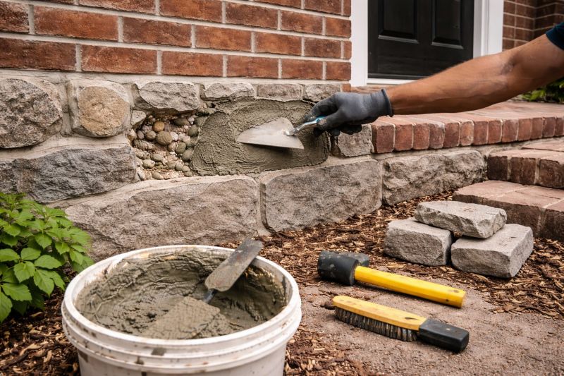 Brick Masonry Repair in North Hollywood, CA