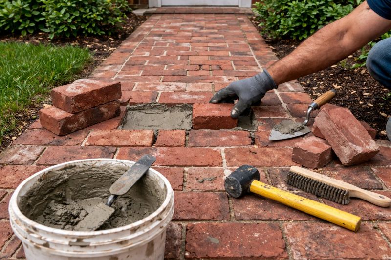 Brick Steps Repair in Burbank, CA