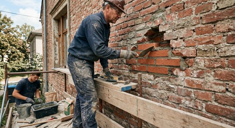 Brick Wall Repair in Baldwin Park, CA