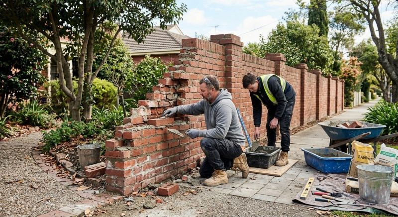 Brick Wall Repair in Chatsworth, CA