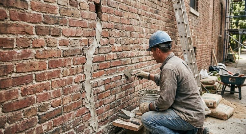 Brick Wall Repair in Pacoima, CA