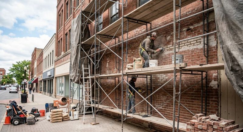 Commercial Masonry Repair in Montrose, CA