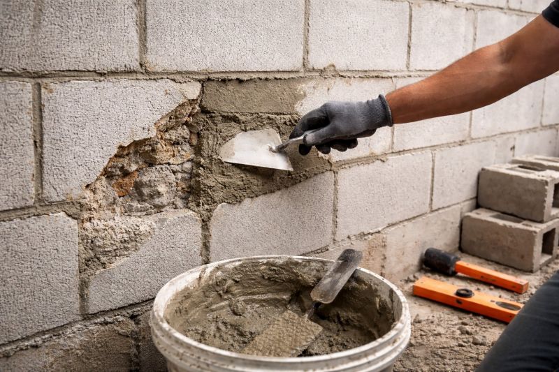 Concrete Block Repair in Monrovia, CA