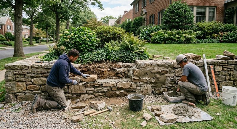 Retaining Wall Repair in Calabasas, CA