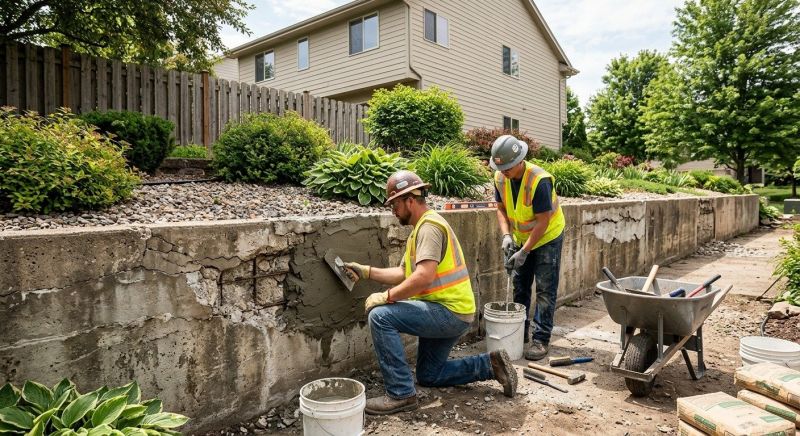 Retaining Wall Repair in Encino, CA