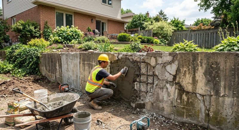 Retaining Wall Repair in Gardena, CA