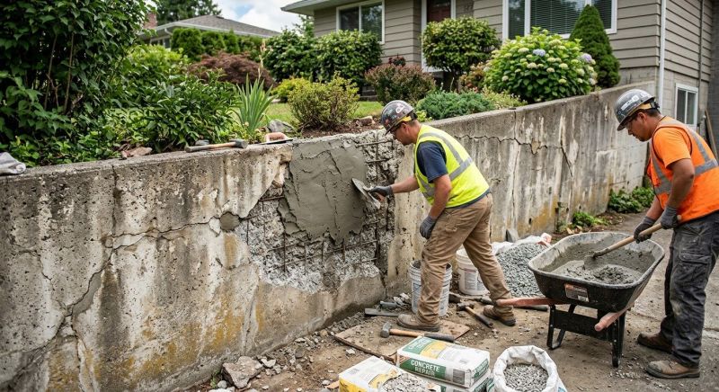 Retaining Wall Repair in Long Beach, CA