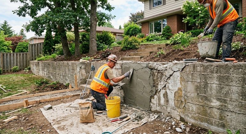 Retaining Wall Repair in Norwalk, CA