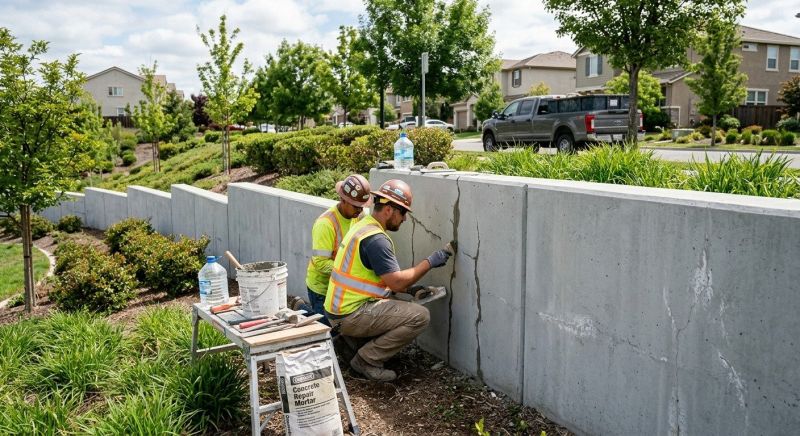 Retaining Wall Repair in Pasadena, CA