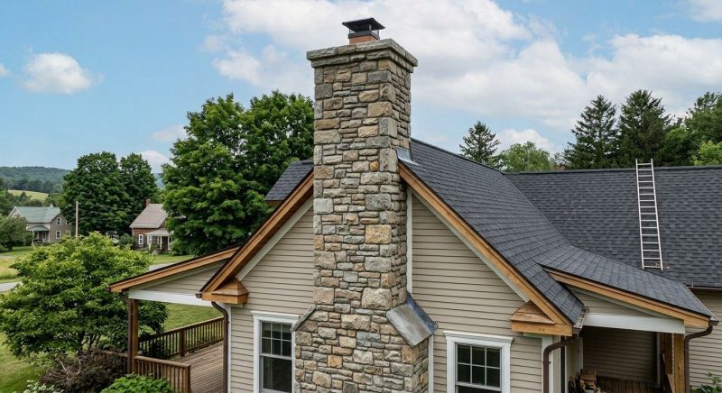 Stone Chimney Installation in Compton, CA
