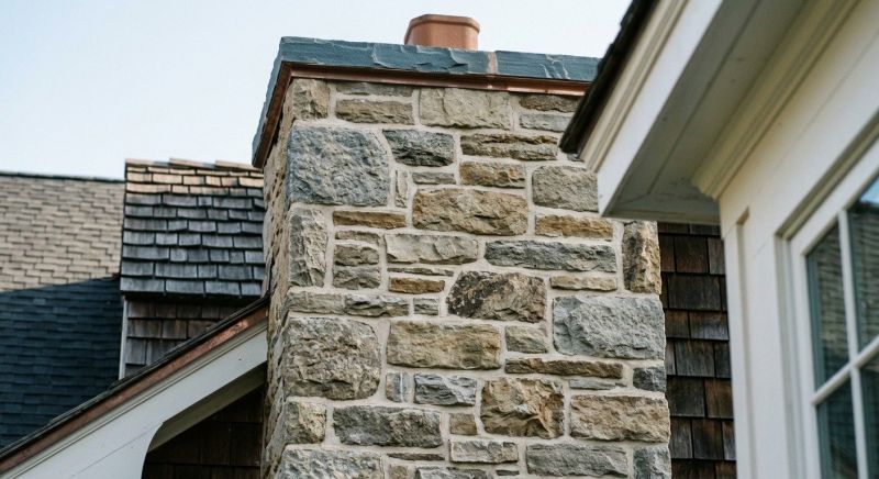 Stone Chimney Installation in Glendale, CA