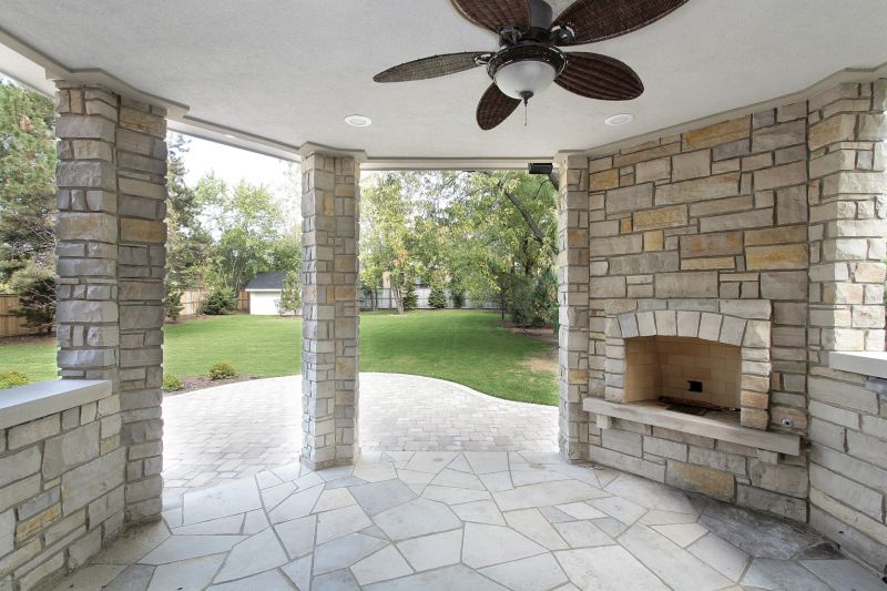 Stone Chimney Installation in La Crescenta, CA