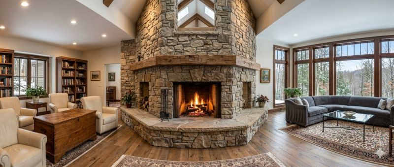 Stone Chimney Installation in Montebello, CA