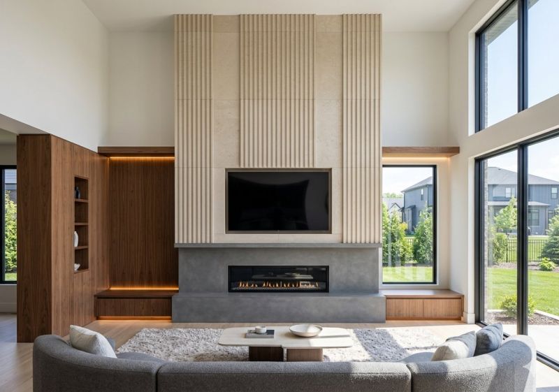 Stone Chimney Installation in Pico Rivera, CA