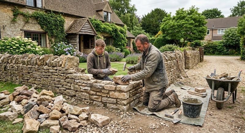 Stone Wall Repair in Calabasas, CA
