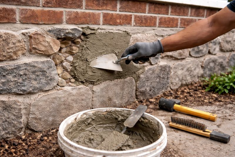 Stonework Repair in La Canada Flintridge, CA